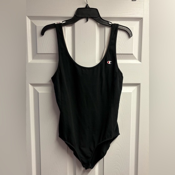 NWOT Champion Black Bodysuit Size Medium - Picture 1 of 5